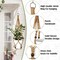 12-Pack Handmade Macrame Plant Hangers – Boho Hanging Baskets for Indoor & Outdoor Flower Pots, Stylish Wall Décor and Planter Holders